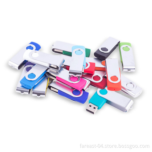 Metal Plastic Swivel USB Flash Drive USB Pen Drive